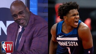 INSIDE THE NBA reacts to NBA Playoffs Game 4 Minnesota Timberwolves def. Memphis Grizzlies; Karl 33