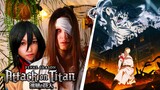 ATTACK ON TITAN【S4 OP】 "MY WAR" | Cosplay Cover | ft. JooHee Ahn ​ & Pryin Brian​