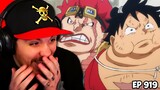 One Piece Episode 919 REACTION | Rampage! The Prisoners Luffy and Kid!