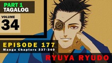 Black Clover Episode 177 Tagalog Part 1 | RYUYA RYUDO