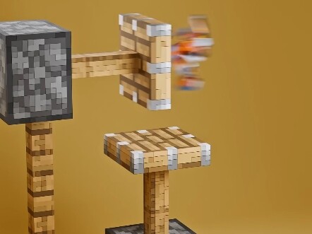 Minecraft: ลูกสูบปะทะสารต่างๆ #2