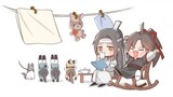 [WangXian] LanZhan & Weiying Daily Routine - Cute cartoon