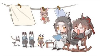 [WangXian] LanZhan & Weiying Daily Routine - Cute cartoon