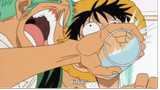 Luffy cho Zoro ăn rỉ mũi và cái kết đắng lòng