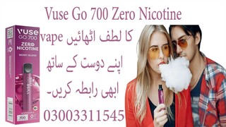 Vuse Go 700 Zero Nicotine In Pakistan - 03003311545