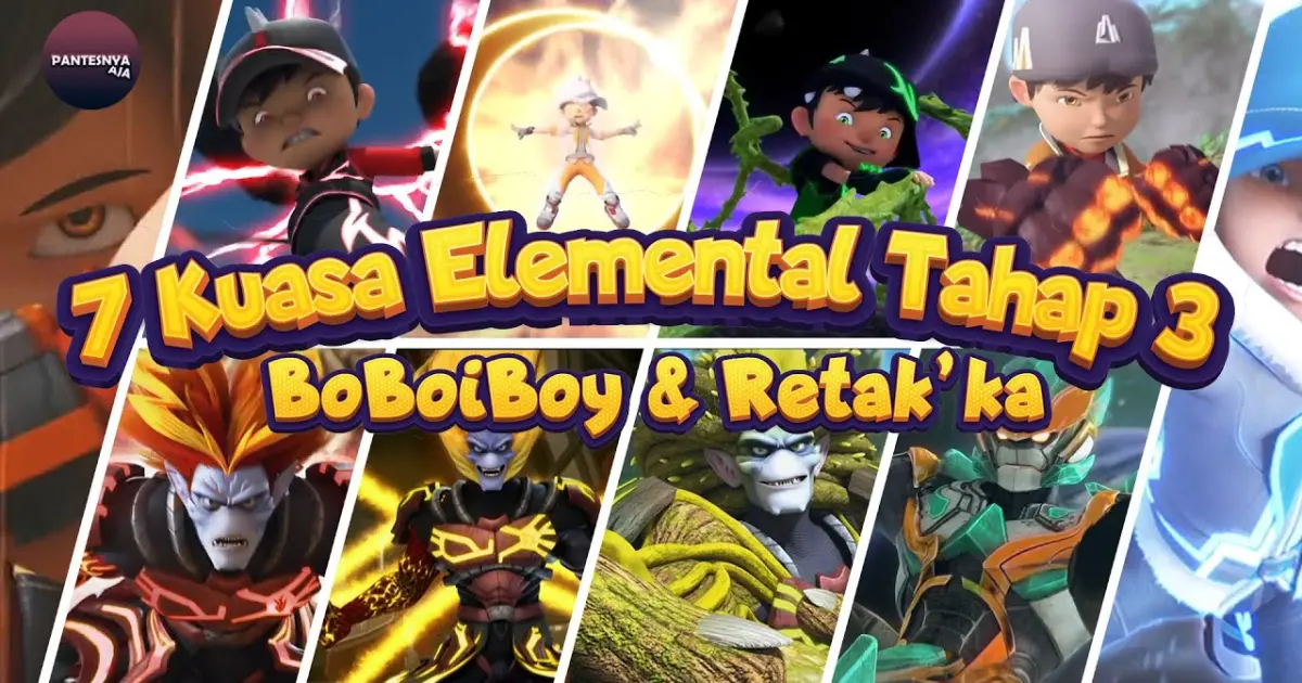 Gambar Boboiboy Galaxy Kuasa 7 Tahap 3 - Kuasa Tahap 3 Di Boboiboy ...