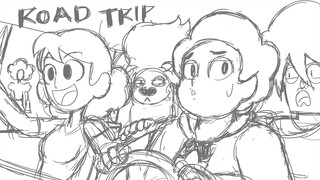 New Steven AU project - Drawing Steven Universe Future  - Steven's Road Trip ( New )