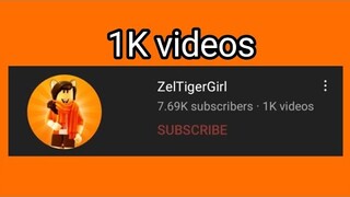 1K videos