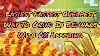 Tips And Tricks How To Grind in BMGO Bedwars without Leeching, Without Flame!!!