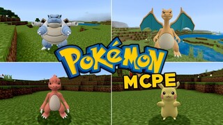 ( MCPE ) CARA BERMAIN MOD POKEMON SEPERTI MINECRAFT JAVA DI MCPE - Minecraft Bedrock Indonesia