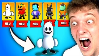 ICH SPIELE DAS NEUE STUMBLE GUYS UPDATE ALS ERSTES! 😱 (10 NEUE SKINS + BOT BASH MAP)