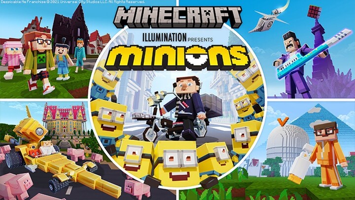 Minions x Minecraft DLC Gameplay Walkthrough Part 1