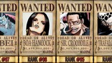 ONE PIECE All Former Shichibukai Latest Bounties (As of Chapter 1059) | ONE PIECE 2022