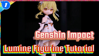 [Clay Figurine] Genshin Impact Lumine Polymer Clay Figurine Tutorial_1