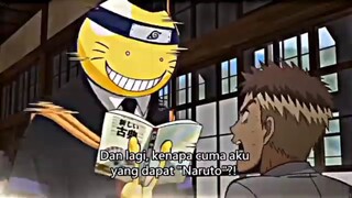 Koro sensei Ngecosplay Naruto,Luffy,killua, Goku 🗿