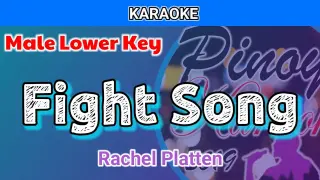 Fight Song by Rachel Platten (Karaoke : Male Lower Key)
