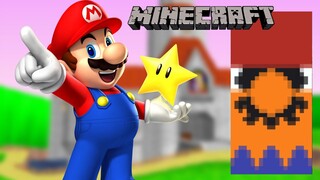 How to make a SUPER MARIO banner in Minecraft!