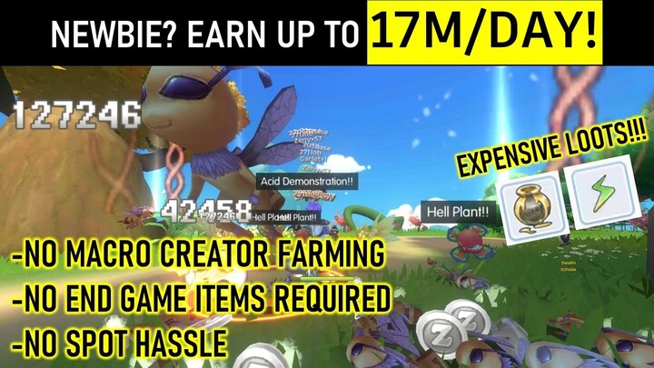 NEWBIE NO MORE! EARN UPTO 17M/DAY