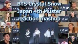 BTS (방탄소년단) Crystal Snow [ Japan 4th Muster ] reaction mashup