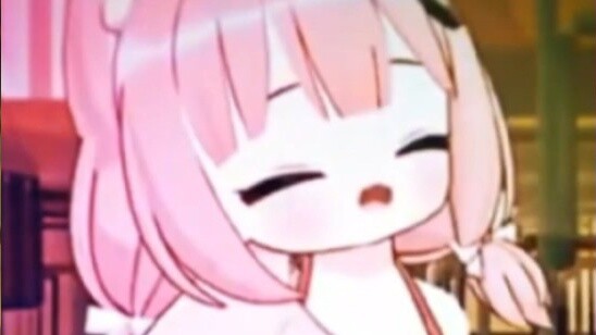 Cat girl shakes, but jingle bells dance