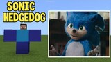HOW TO SUMMON SONIC HEDGEDOG IN MINECRAFT PE