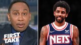 First Take | Stephen A. Smith ROATS Kyrie Irving saying he is living "the life of a martyr"