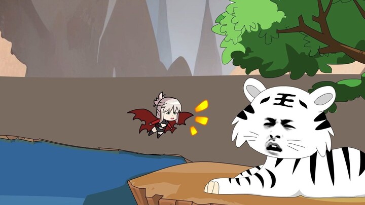 In episode 35, Tiger King Panda turns into a white tiger!
