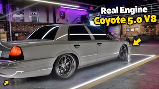 Need for Speed Heat - 1800HP FORD CROWN VICTORIA Customization | Real Engine & Sound