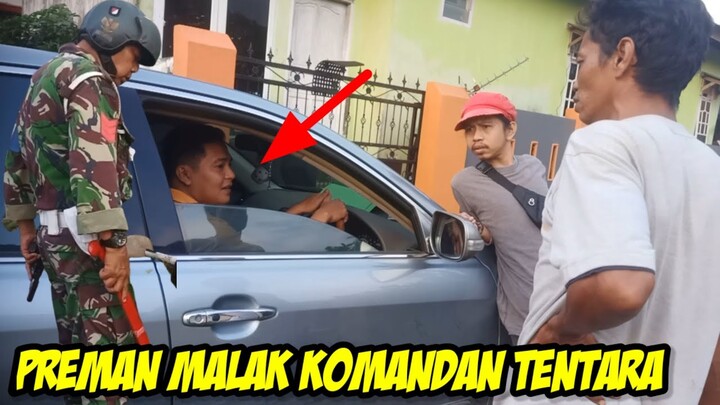 Preman Salah Malak Ternyata Komandan TNI