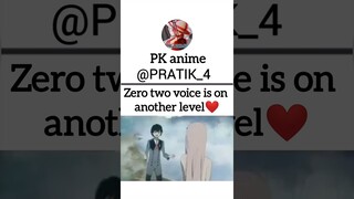 Darling in franxx hindi dub[ZERO TWO]#darlinginthefranxxzerotwo #zerotwo