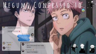 Jujutsu Kaisen text || Megumi is jealous part 2 [ Itadori x Fushiguro ]