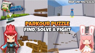 Parkour Puzzle | Mini World Creata | Map Review & Gameplay