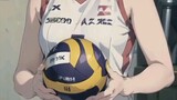 When anime girls play volleyball ❤️😍