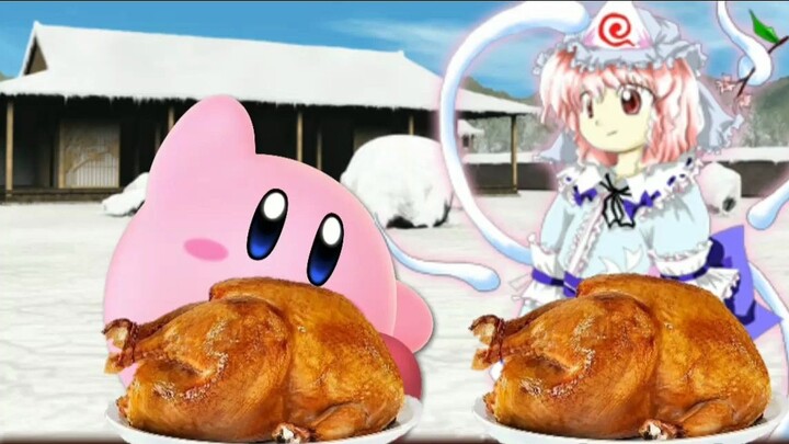 Cuộc thi ăn thịt lớn: Kirby vs Yuyuko