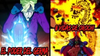 Revelaciones del SBS 103 de One Piece | SANJI se queda con los PODERES DEL GERMA | 8 VIDAS de OROCHI