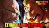 Review Chapter 1110 One Piece - Ethan Baron & Zoro Sedang Pamer Kecepatan Super Menggunakan Katana!