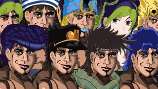 [MAD]Gia đình Joestar với khuôn mặt của Ricardo Milos