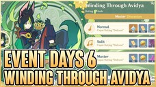 Event Days 6 Winding Through Avidya - Genshin Impact