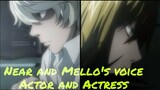 Death Note - English voice actor and Actress of Mello and Near