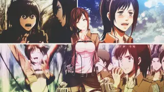 [AMV]Voiceover of <Attack on Titan> perfectly matches other characters