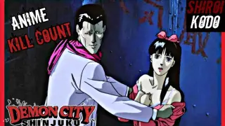 Demon City: Shinjuko (1988) ANIME KILL COUNT