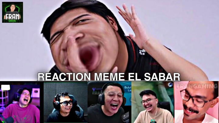 REACTION MEME EL SABAR BY FRAN GAMING 😹#memempl