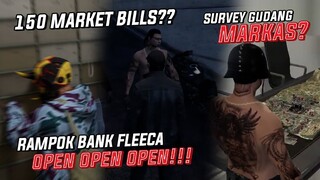 RAMPOK FLEECA, MISI 150 MB, BELI GUDANG ?? - GTA 5 Role Play