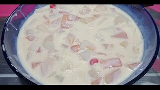 MAKING FRUIT SALAD YUMMY AND DELICIOUS /MARKOS VLOGGER