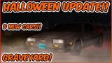 HALLOWEEN UPDATE?! || 9 NEW CARS + GRAVEYARD! || Greenville ROBLOX