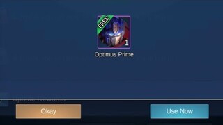 have you claimed optimus prime?