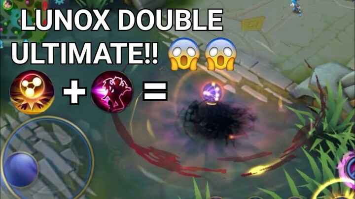 MOBILE LEGENDS LUNOX DOUBLE ULTIMATE, BRIGHT AND DARKSIDE ULTIMATE AT THE SAME TIME
