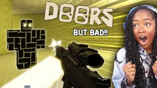 Roblox DOORS but Bad NEW UPDATE makes things so much FUNNIER!!