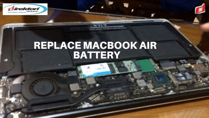 Cara Mengganti Baterai Laptop MacBook Air Dengan Mudah Secara Sendiri