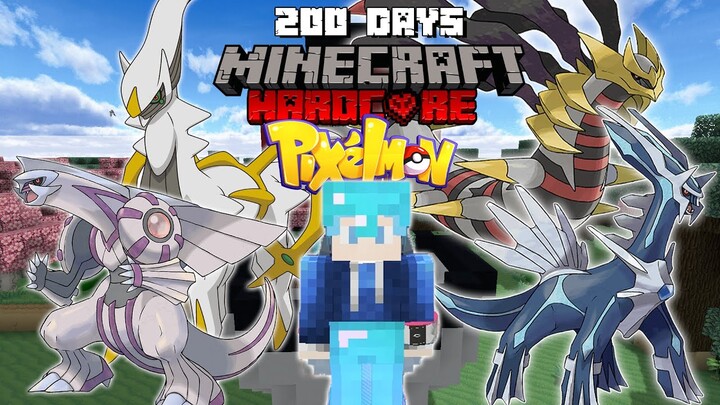 MÌNH SINH TỒN 200 NGÀY TRONG MINECRAFT PIXELMON !!